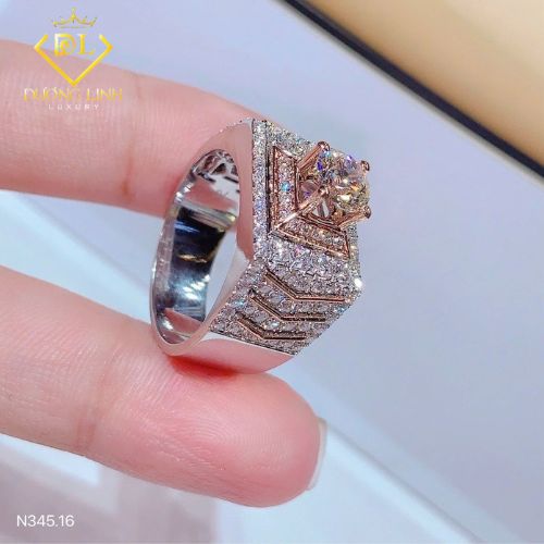 Nhẫn Nam Kim Cương N345.16